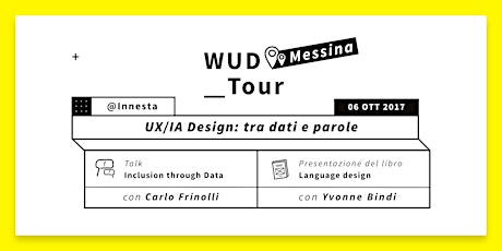 Immagine principale di UX/IA Design: tra dati e parole 