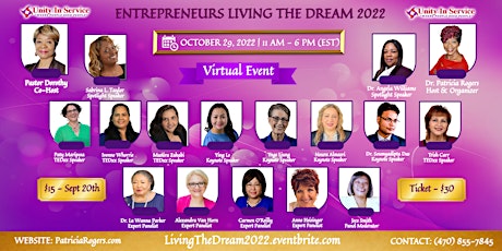 Entrepreneurs Living The Dream 2022