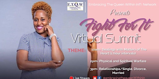 ETQW 2022 Sister Summitt "Fight For It"