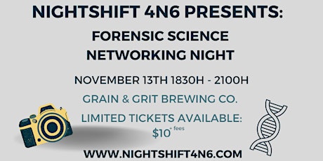 NightShift 4N6 Presents: Forensic Science Networking Night