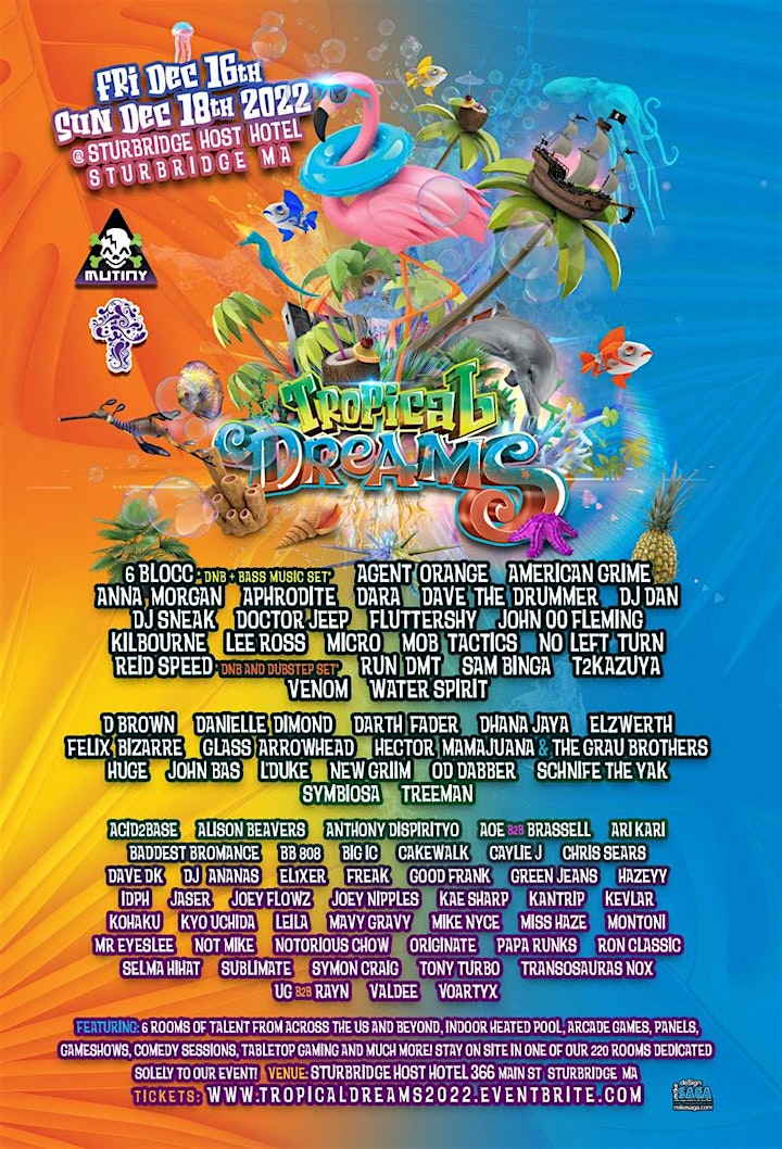 Tropical Dreams Hotel Rave Festival 2022 image