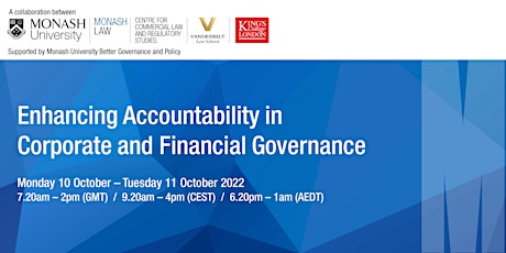 Enhancing Accountability in Corporate and Financial Governance