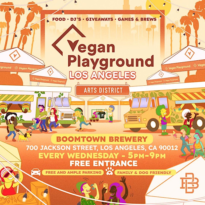 Vegan Playground LA Arts District - Boomtown Brewery - September 28, 2022 image