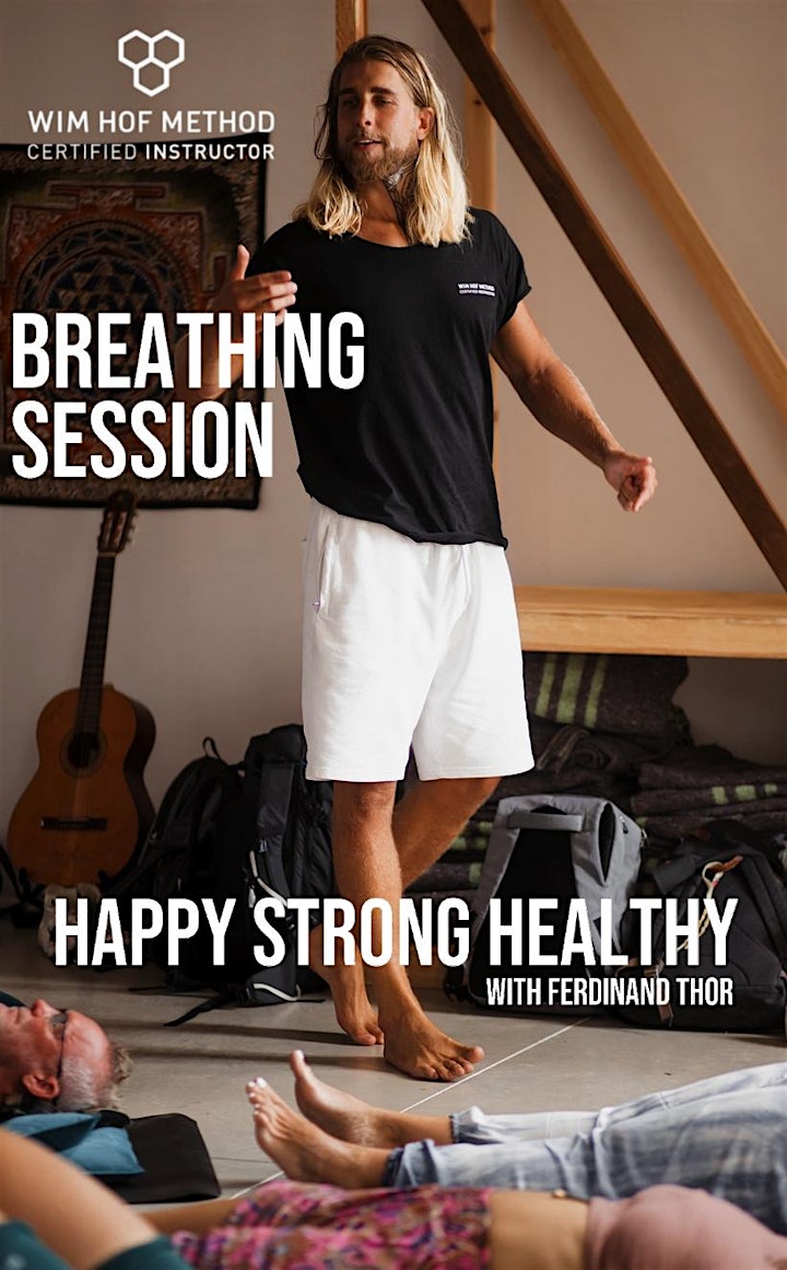 Breathing Session by Wim Hof Method Instructor image