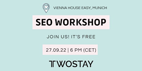 SEO-Basic Workshop, to rank better in Google with your website primary image