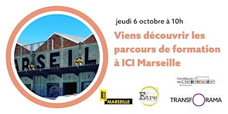 Viens découvrir les parcours de formation à ICI Marseille