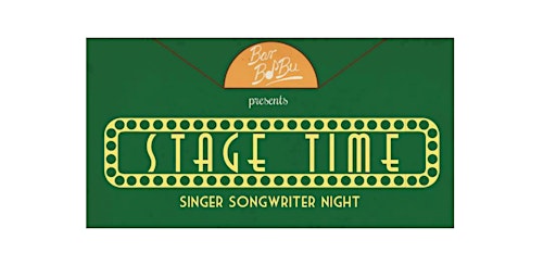 STAGETIME - Songwriter Night primary image