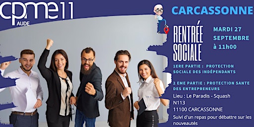 Rencontres entrepreneurs Carcassonne  du 27 septembre 2022