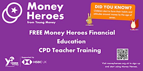 FREE Money Heroes Financial Education  CPD Teacher Training