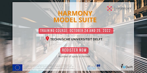 TUD - Training Course:  Harmony Model suite