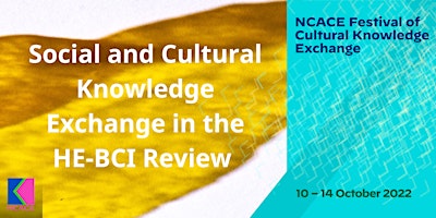 Social and Cultural Knowledge Exchange in the HE-BCI Review