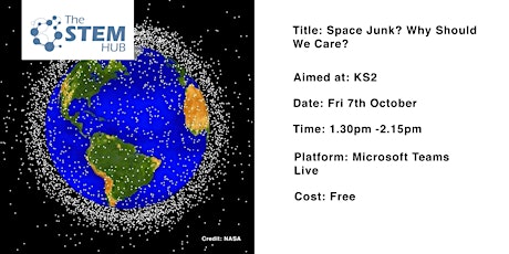 Primary School Talk: Space Junk? Why should We Care?