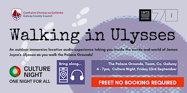 Walking in Ulysses - Culture Night 2022