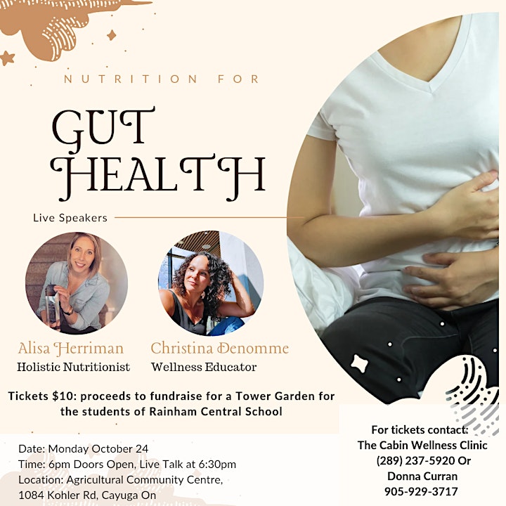 Health and Wellness Talk and SHOP-Nutrition for Gut Health image