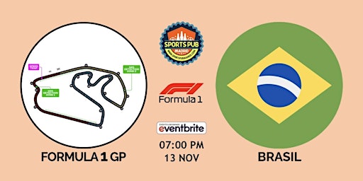 Formula 1 Brazil Grand Prix | F1 at Sports Pub Madrid