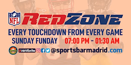 NFL RedZone Week 05 · Sunday Funday - Sports Pub Madrid