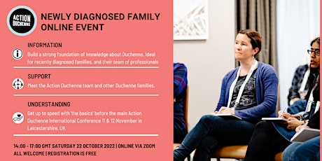 Building your foundation of Duchenne knowledge - online information event