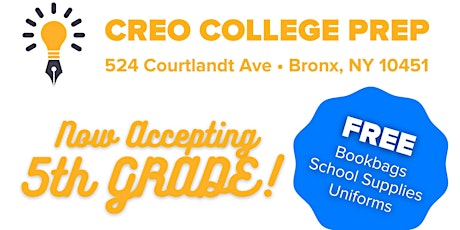 Creo College Prep Charter School: Virtual Information Session (5th Grade+)