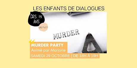 LA SEMAINE DE LA PEUR : Murder Party