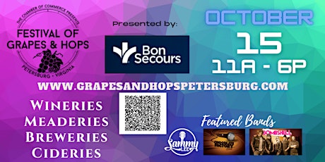 2022 Festival of Grapes and Hops Presented by: Bon Secours