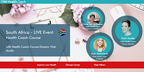 South Africa: Health Coach Course - Thurs 29 Sep 2022 LIVE Online