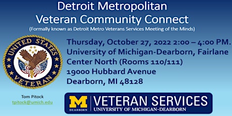 October 2022-Detroit Metropolitan Veteran Community Connect