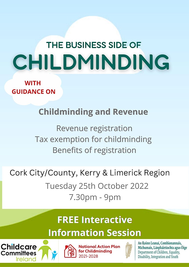 Childminding and Revenue image