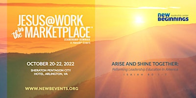 Jesus@Work In the Marketplace Leadership Seminar 2022