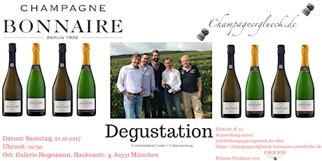 Hauptbild für Champagnerglueck präsentiert Champagne Bonnaire