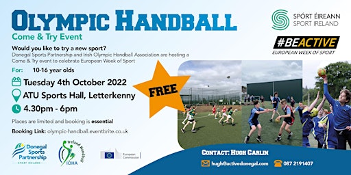 Olympic Handball Come & Try Event