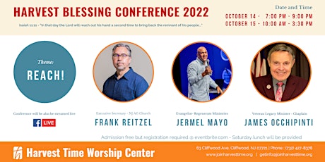 Harvest Blessing Conference 2022
