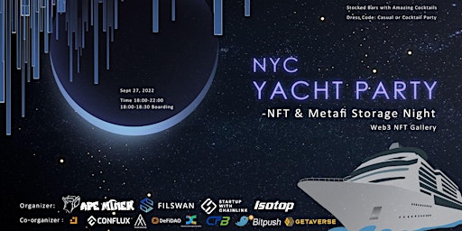 Yacht Party - NFT & MetaFi Storage Night