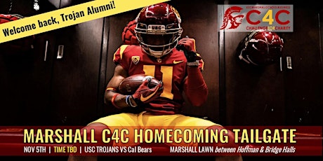USC Marshall C4C Tailgate (11/5, Time TBD, USC Trojans v  Cal) - Homecoming