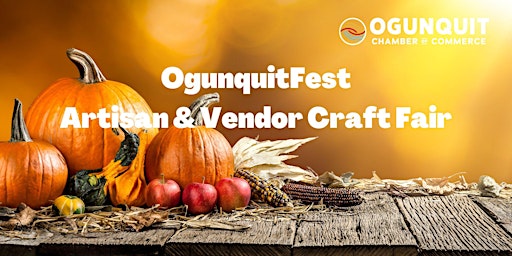 OgunquitFest Artisan Vendor Craft Fair