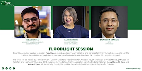 FloodLight - A Disaster Response System Information Session