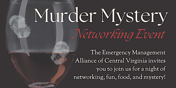 Murder Mystery Networking Event