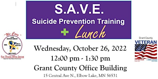 S.A.V.E. Suicide Prevention Training and Mental Health Resources