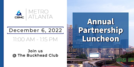 CBMC Atlanta Annual Partnership Luncheon primary image