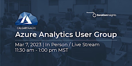 Azure Analytics User Group Meeting | March