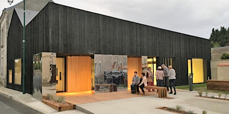 Image principale de Journée portes ouvertes ATOME architectes - Visite de la bibliothèque de Parcay les Pins - 49 (Prix régional de la construction bois 2O17)