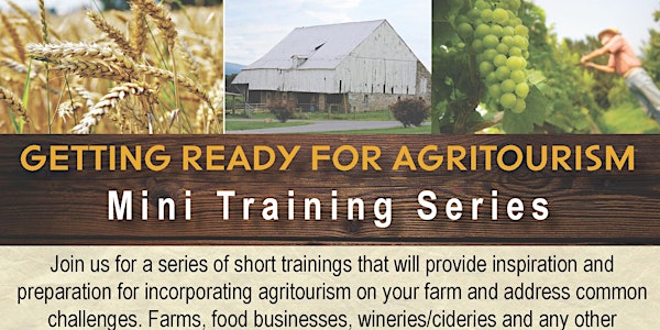 Agritourism: Mini Training Series