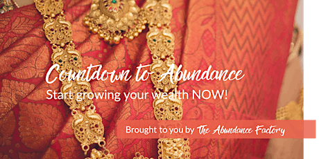 Countdown to Abundance: Start Growing Your Wealth NOW! primary image