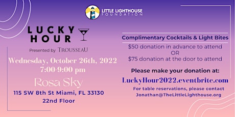 LLF's Lucky Hour at Rosa Sky