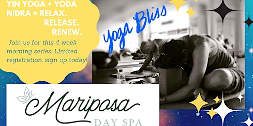 Yin Yoga + Yoga Nidra 4 week series
