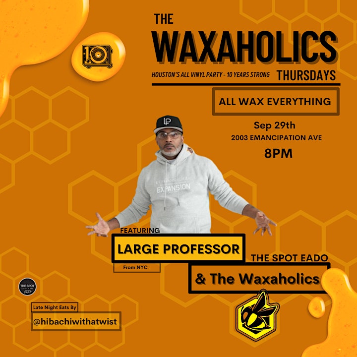 The Waxaholics Present: Large Professor All Vinyl image