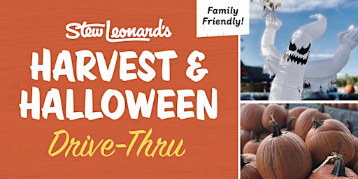 Harvest and Halloween Drive Through at Stew Leonard's in Newington