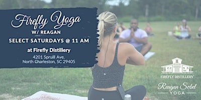 Outdoor Yoga at Firefly Distillery w/ Reagan Sobel primary image