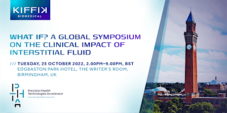 What IF?  A Global Symposium on the Clinical Impact of Interstitial Fluid