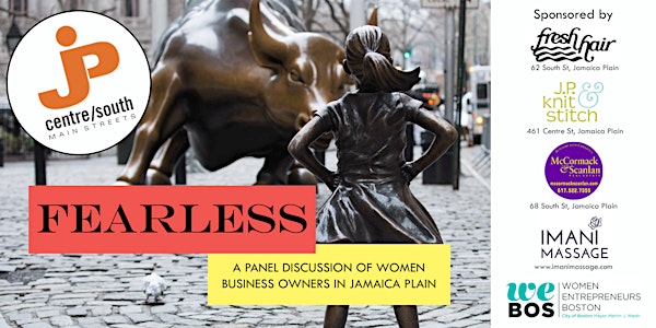 Fearless - A Panel Discussion of Women Business Owners in Jamaica Plain