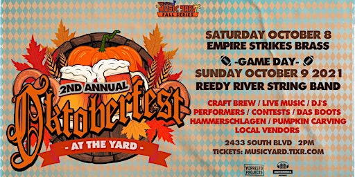 GAMEDAY Oktoberfest @ The Music Yard